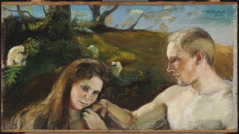 Adam and eve, 1897, by Magnus | Free Photo - rawpixel