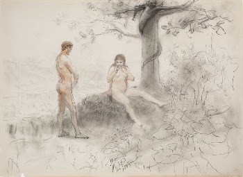 Adam and eve, Ilya Repin | Free Photo - rawpixel