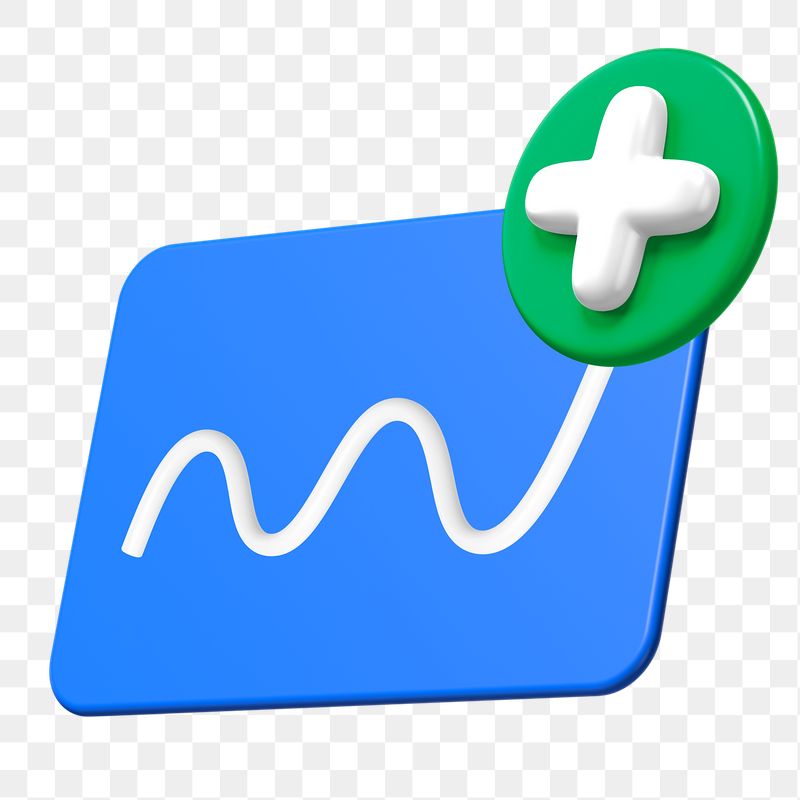 Add chart icon png sticker, | Free PNG - rawpixel