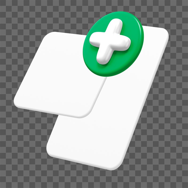 Add document icon png sticker, | Free PNG - rawpixel