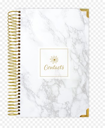 Address book Personal organizer Hardcover - book 