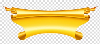 Adhesive tape Ribbon Gold , Banner transparent background PNG clipart