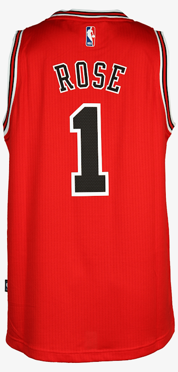 Adidas Chicago Bulls Derrick Rose Road Swingman Jersey - Adidas ...