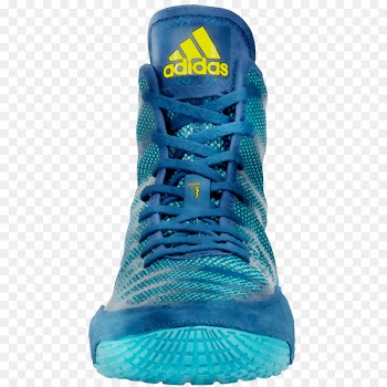 Adidas Men's Adizero Varner Wrestling Shoes Sneakers Blue -  