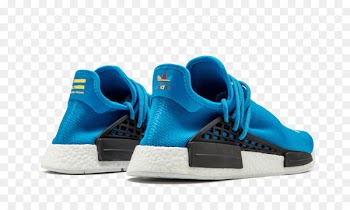 Adidas Mens Pw Human Race NMD Tr Adidas Men's Pharrell Williams Hu Holi NMD BC Shoes Blue - adidas 