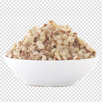 Adlay Baobing Mitsumame Ingredient Adzuki bean, White barley rice bowl transparent background PNG clipart