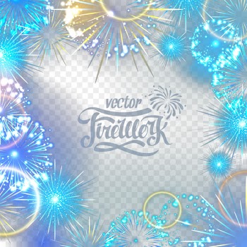 Adobe Fireworks - Beautiful fireworks 