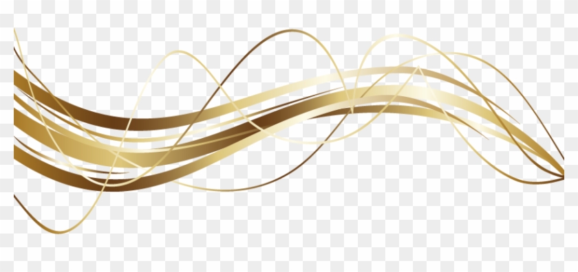 Adobe Illustrator Clip Art - Gold Ribbon Png