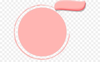 Adobe Illustrator Computer file - Pink simple circle frame 