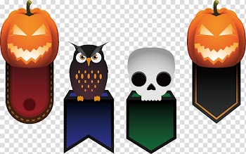 Adobe Illustrator , Halloween decorative elements transparent background PNG clipart