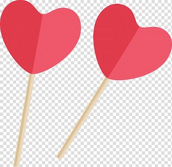Adobe Illustrator, Heart lollipop transparent background PNG clipart