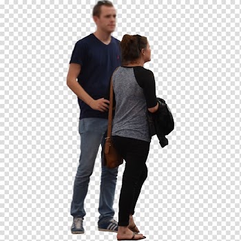 Adobe shop Elements Rendering, Free People Icon, man standing beside woman transparent background PNG clipart