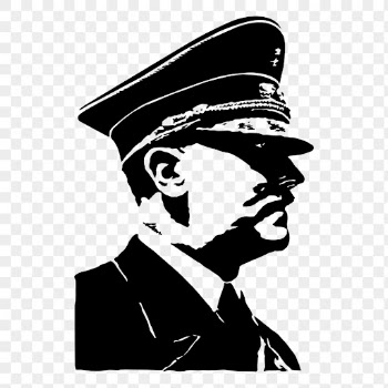 Adolf Hitler png drawing sticker | Free PNG - rawpixel