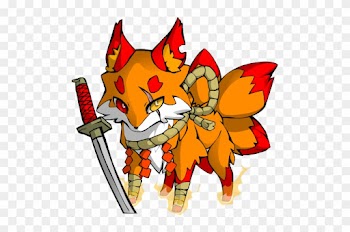 Adoptable 6 Battle Fox By Creativecreamer - Leaf