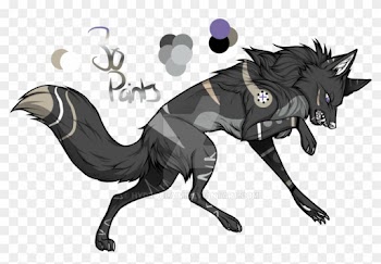 Adoptable Wolf - Shadow Warrior