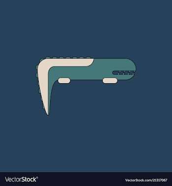 Adorable crocodile cartoon vector image