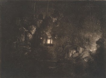 Adoration of the Shepherds, night | Free Photo - rawpixel