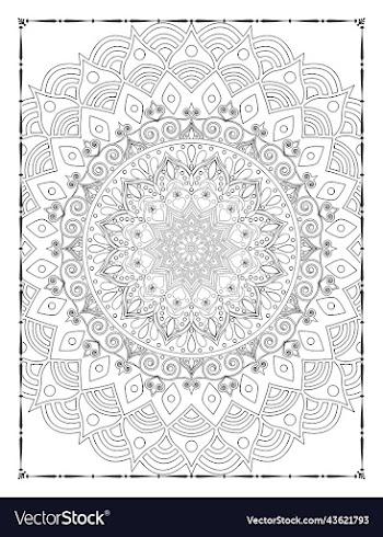 adults mandala coloring page for kdp