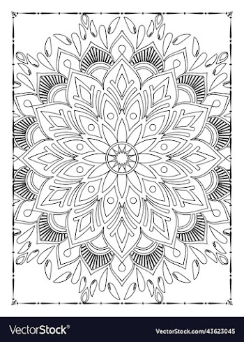 adults mandala coloring page for kdp