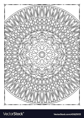 adults mandala coloring page for kdp