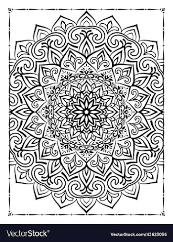 adults mandala coloring page for kdp