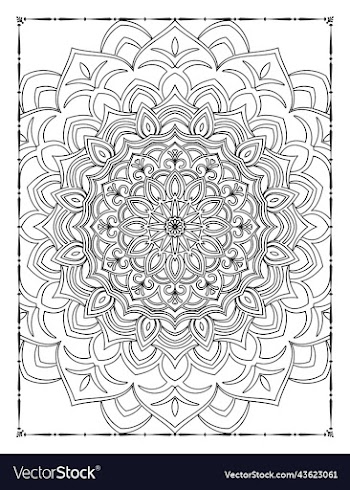 adults mandala coloring page for kdp