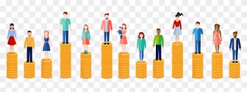 Adults On Money Stack - Money
