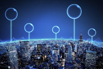 Advanced smart city technology, blue | Free Photo - rawpixel