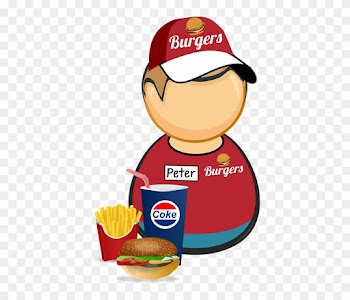 Advantages Of The Franchise Business Model - Fast Food Worker Clipart