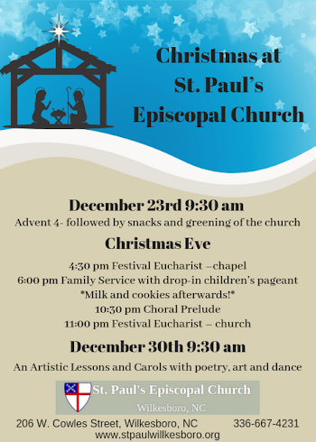 Advent and Christmas | St. Paul's Episcopal Church