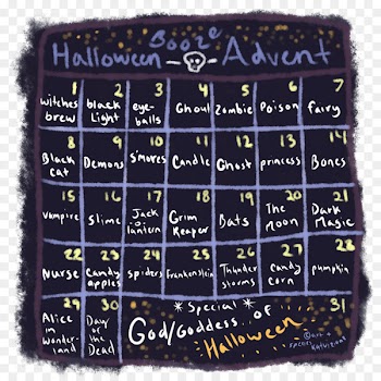 Advent Calendars All Hallows Eve Halloween Countdown Calendar DeviantArt - first day advent 