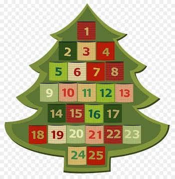 Advent Calendars Christmas Clip art - advent calendar 
