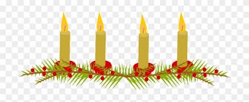 Advent Clipart - Advent Candle Border