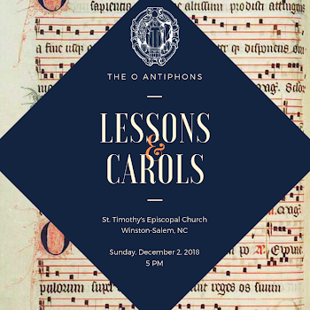 Advent Lessons and Carols | December 2 — St. Timothy's Episcopal Church