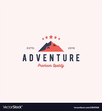 adventure logo badge icon