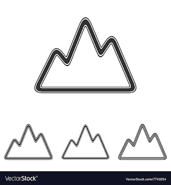 Adventure logo design set vector image
