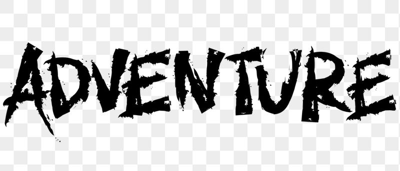 Adventure png word sticker typography, | Free PNG - rawpixel