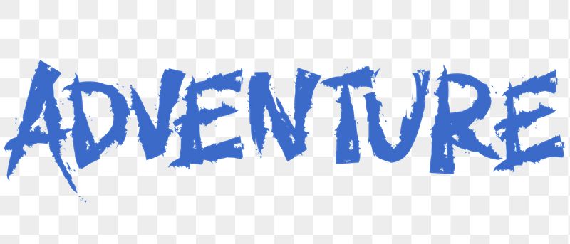 Adventure png word sticker typography, | Free PNG - rawpixel