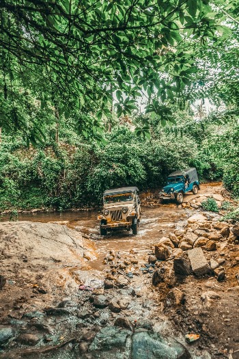 Adventurous ride in India