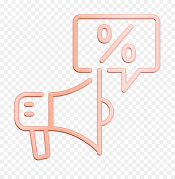 advertising icon discount icon marketing icon