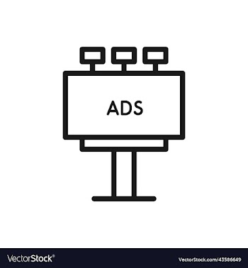 advertising icon in trendy flat style