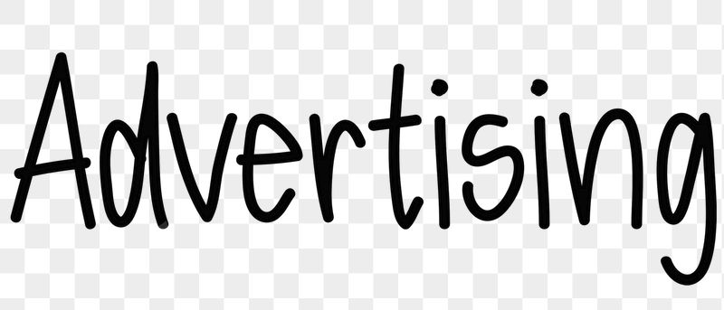 Advertising png word sticker typography, | Free PNG - rawpixel