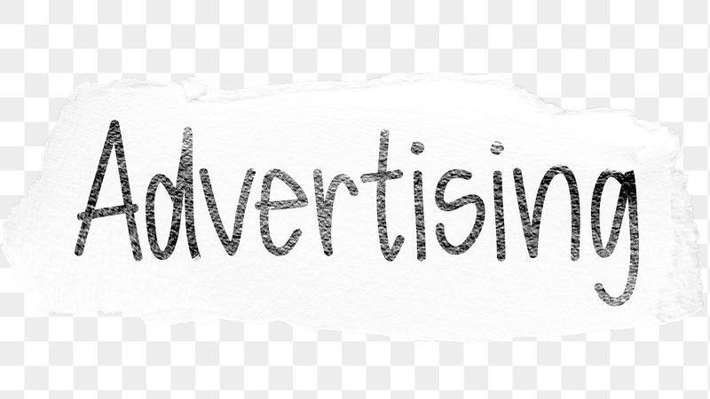 Advertising png word sticker typography, | Free PNG - rawpixel