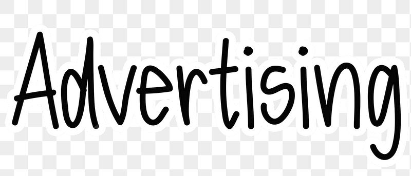 Advertising png word sticker typography, | Free PNG - rawpixel