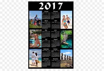 Advertising Printing Collage Canvas print Poster - calendar desk calendar 