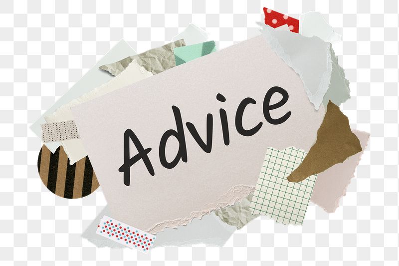 Advice png word sticker, aesthetic | Free PNG - rawpixel