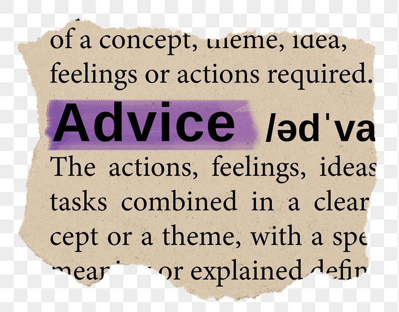Advice png word sticker, torn | Free PNG - rawpixel