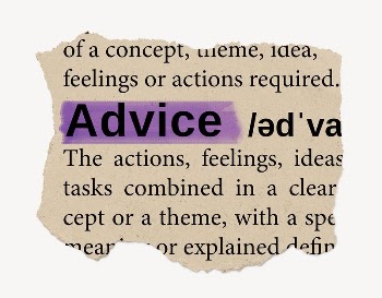 Advice ripped dictionary, editable word | Free PSD - rawpixel