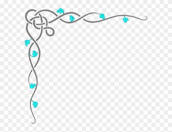 Ae Monogram Border Clip Art At Clipart Library - Shamrock Border Clipart