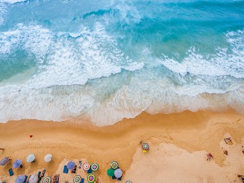 Aerial of Beach